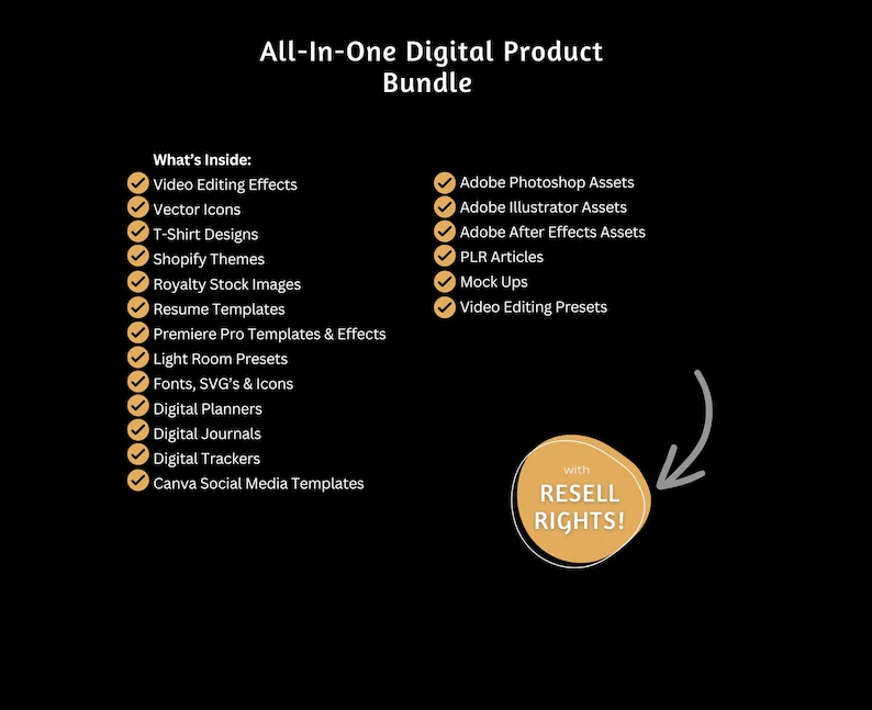30 Million + Digital Products To Sell With Private Label Rights & Master Resell Rights (MRR) (PLR) - Image 5